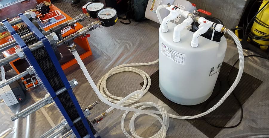 Разборная и безразборная химическая промывка теплообменников