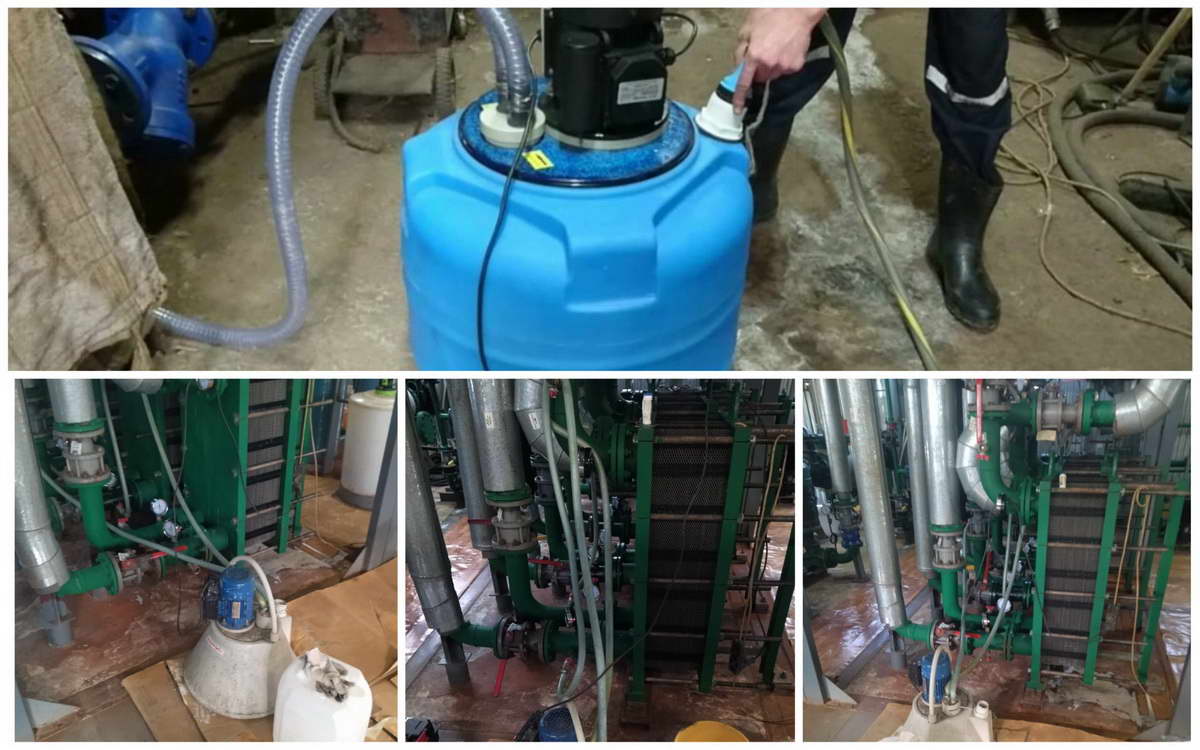 Установки для промывки