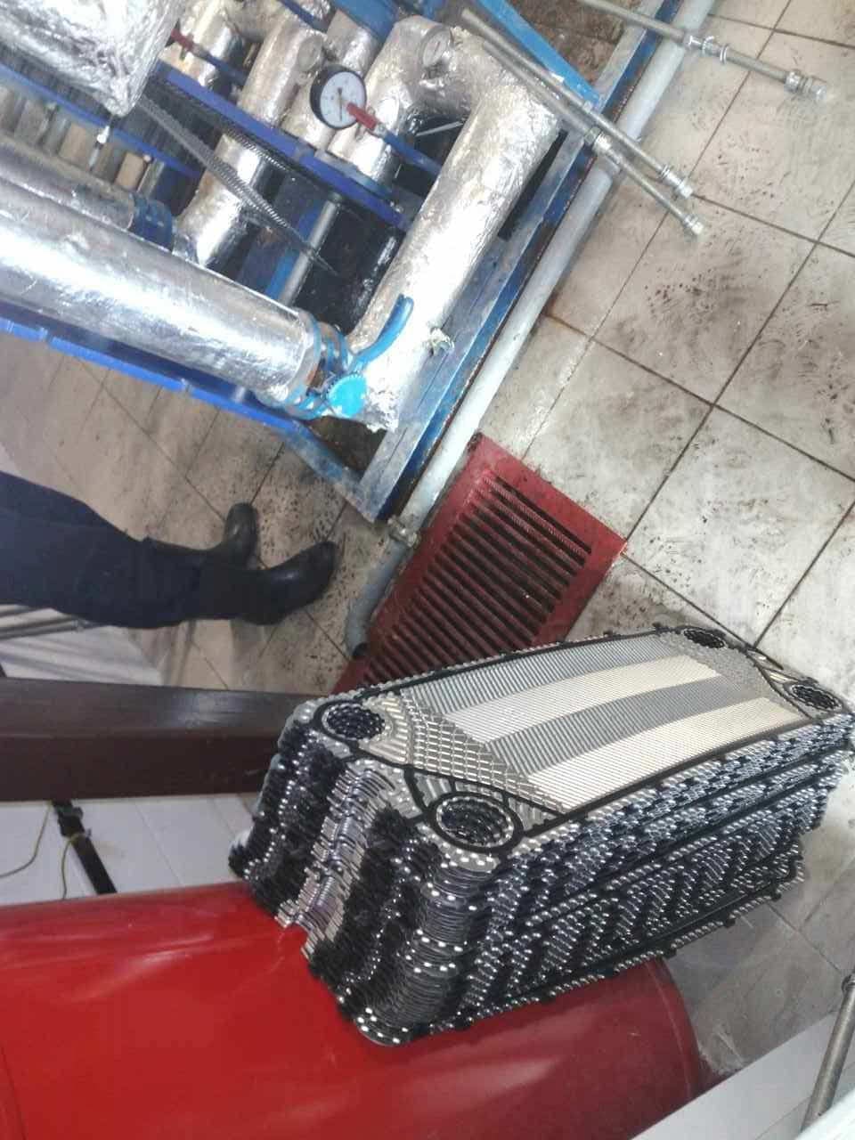 Промывка (очистка) теплообменника