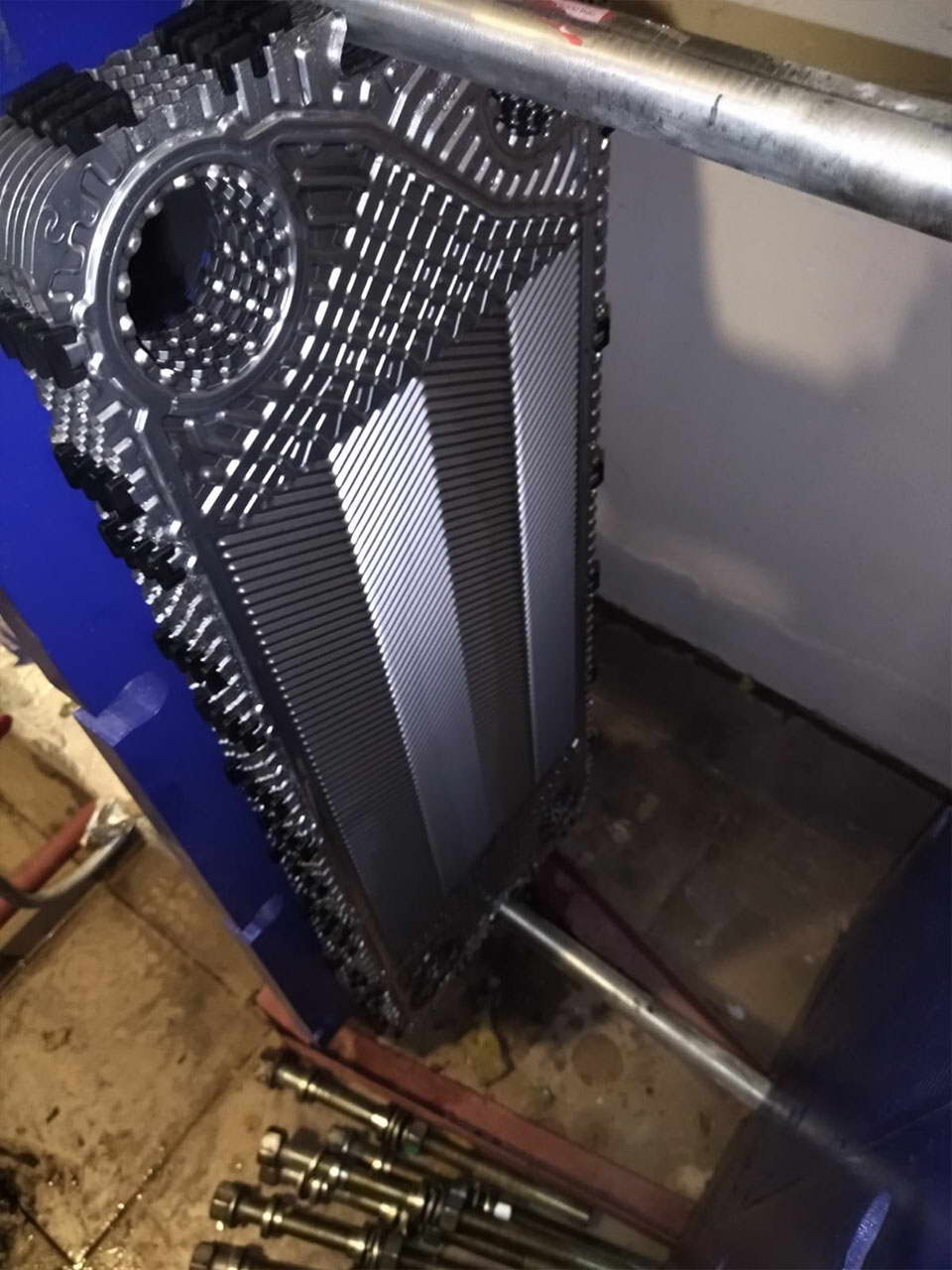 Промывка (очистка) теплообменника