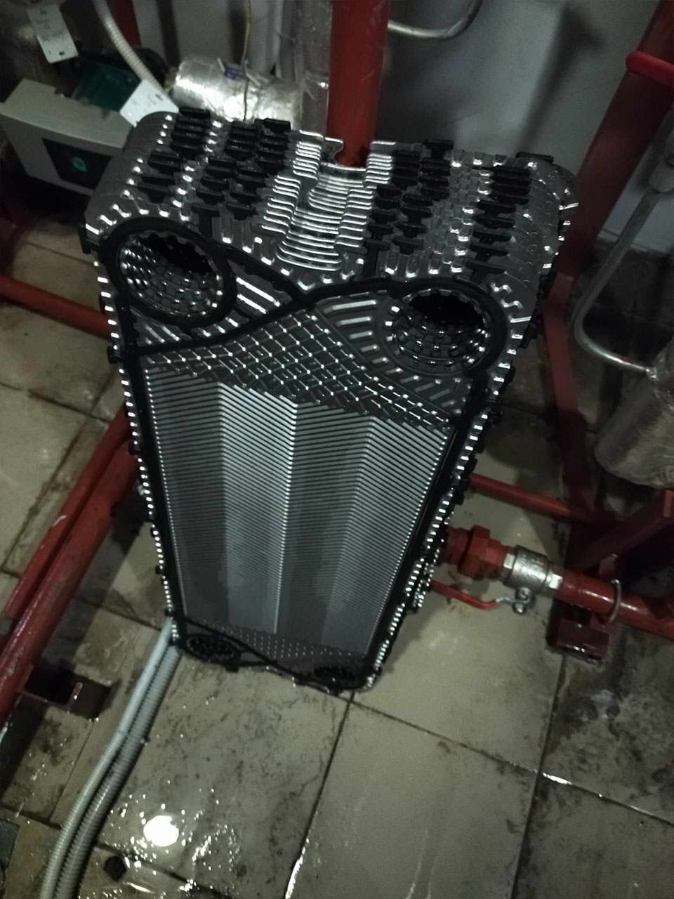 Промывка (очистка) теплообменника