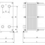 Разборный пластинчастый теплобменник S04A-10/16