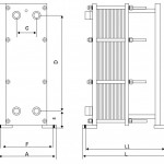 Разборный пластинчастый теплобменник S08A-10/16