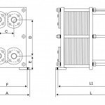 Разборный пластинчастый теплобменник S07A-10/16