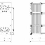 Разборный пластинчастый теплобменник S16-10/16