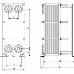 Разборный пластинчастый теплобменник S19A-10/16