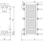 Разборный пластинчастый теплобменник S04B-10/16
